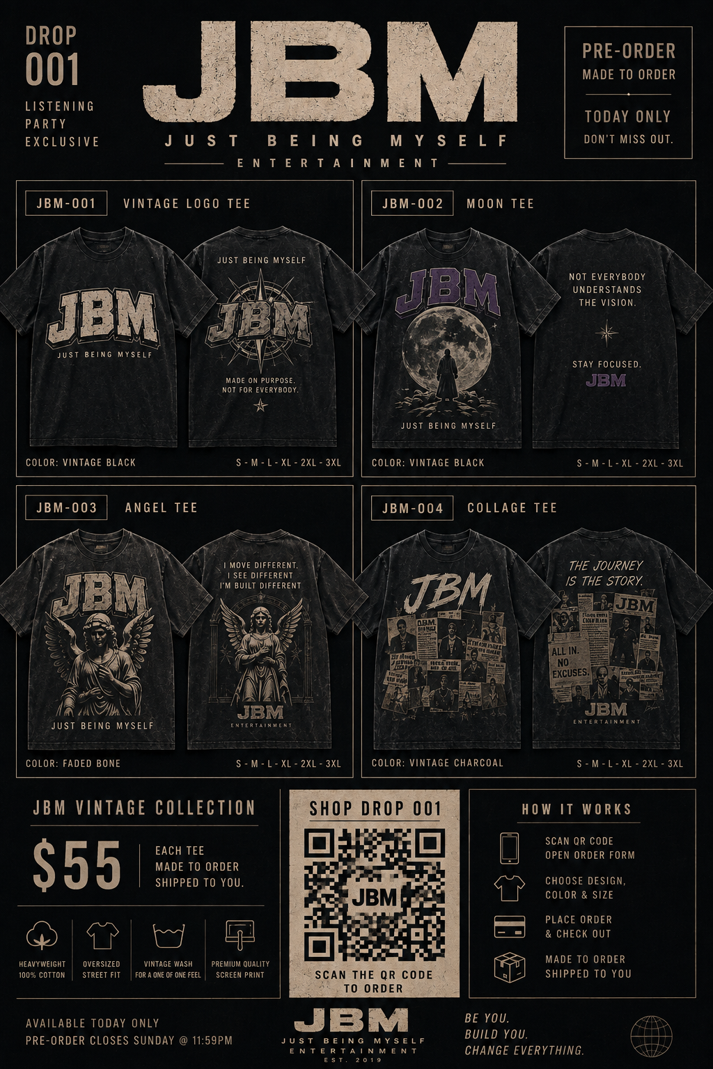 Collage Tee